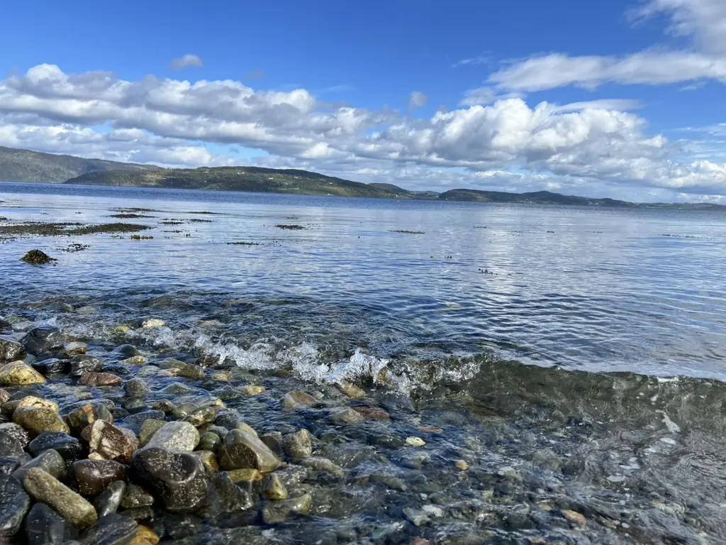 Nordic fjord shoreline at daylight representing operational clarity and resilience.